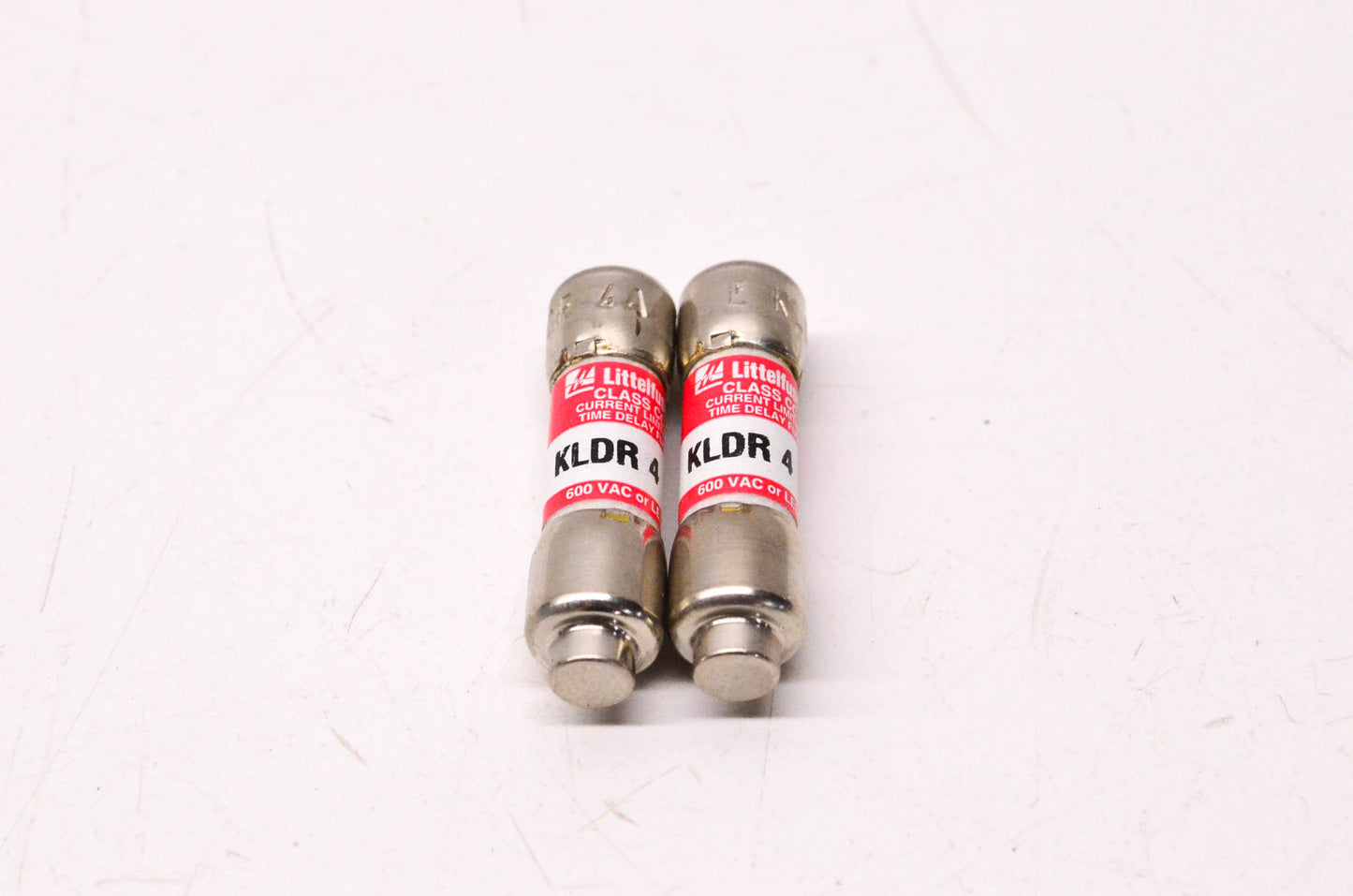 Littelfuse KLDR4 4 Amp 600 Volt or Less Fuse Qty 2 NOS