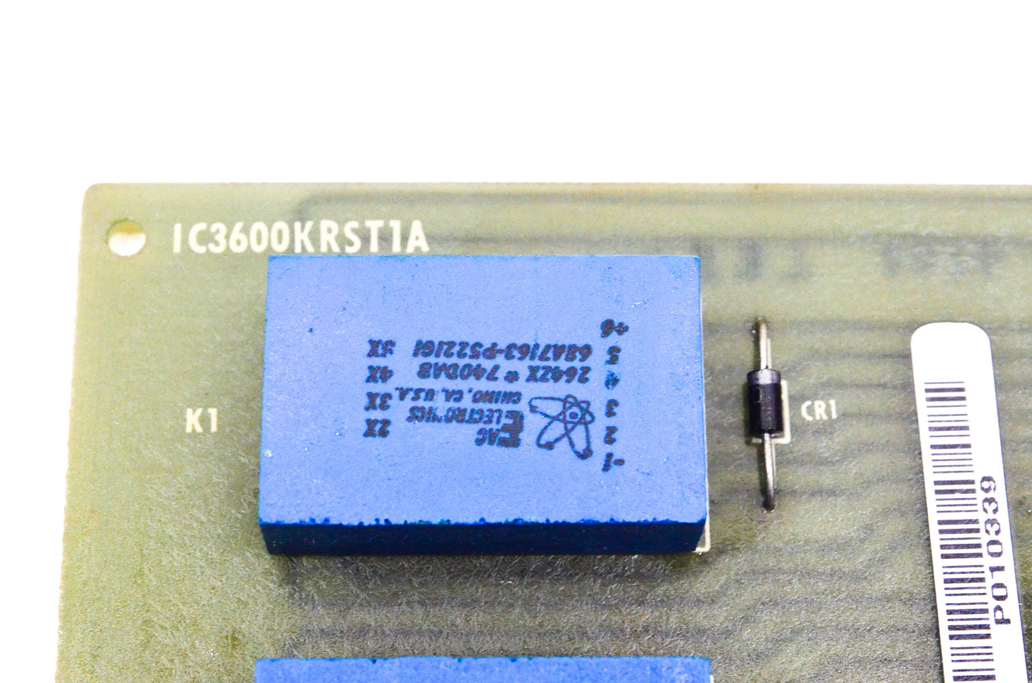 General Electric IC3600KRST1A Relay Card Board NOS