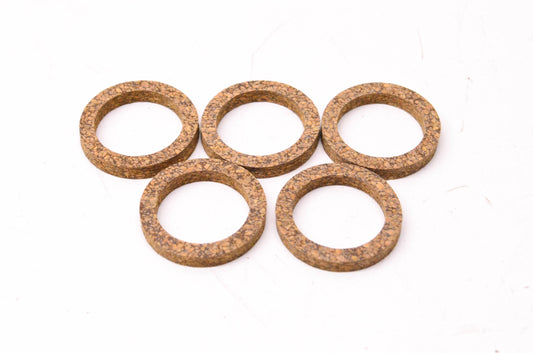 Aftermarket 17955-48 AM Harley Lower Push Road Cover Cork Washers Qty 5 NOS