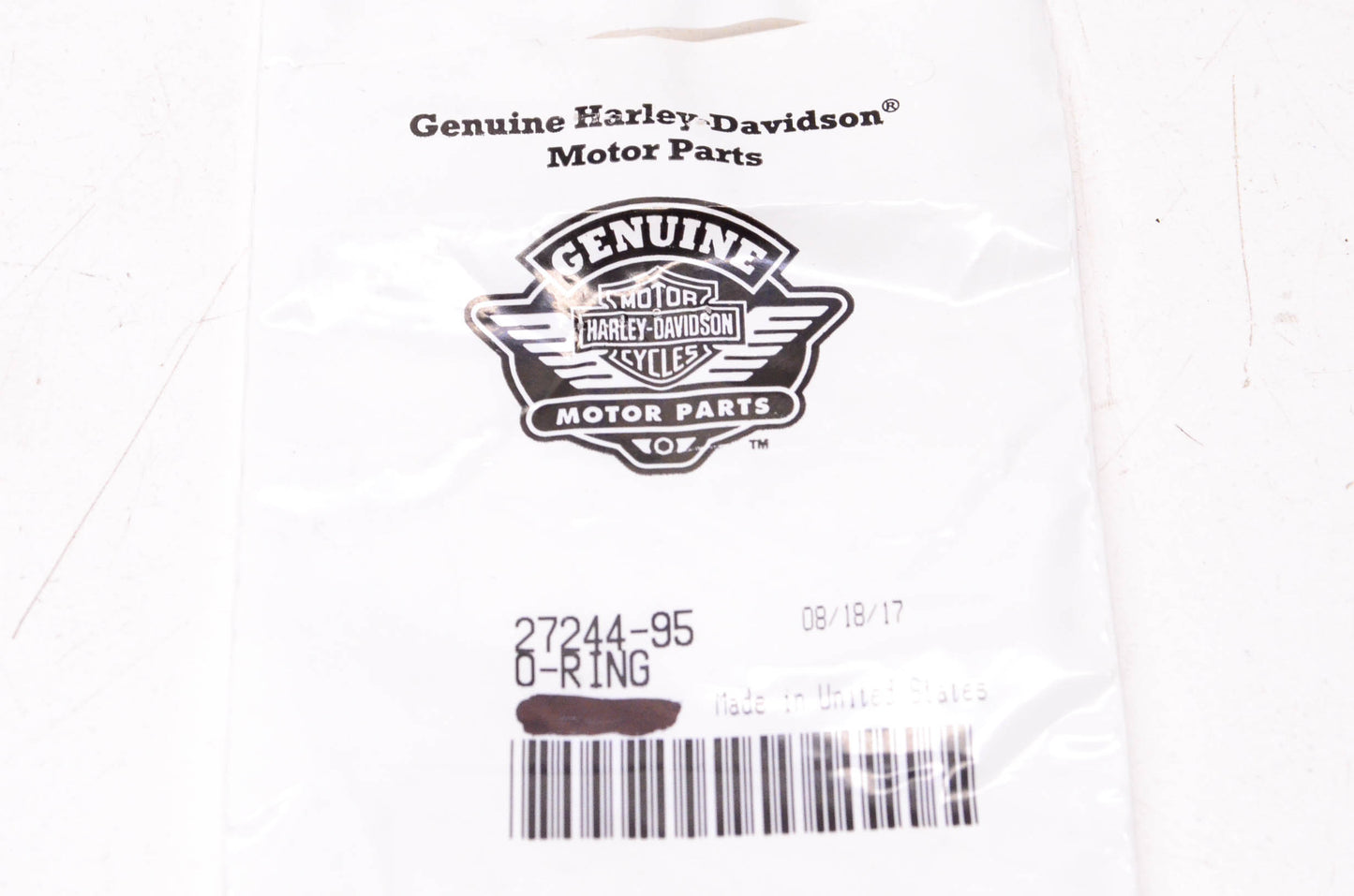 New OEM Harley-Davidson 27244-95 O-Ring NOS