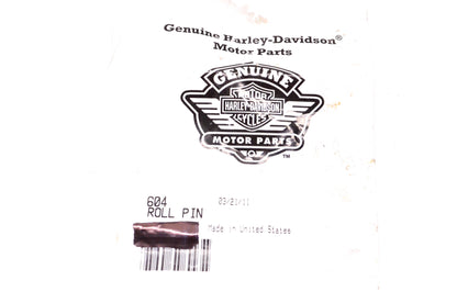 New OEM Harley-Davidson 604 Roll Pin Qty 3 NOS