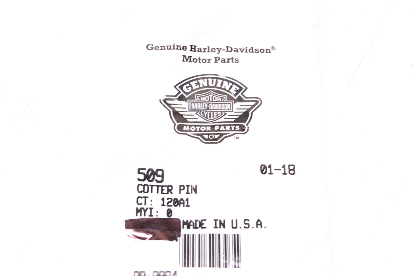 New OEM Harley-Davidson 509 Cotter Pin Qty 9 NOS
