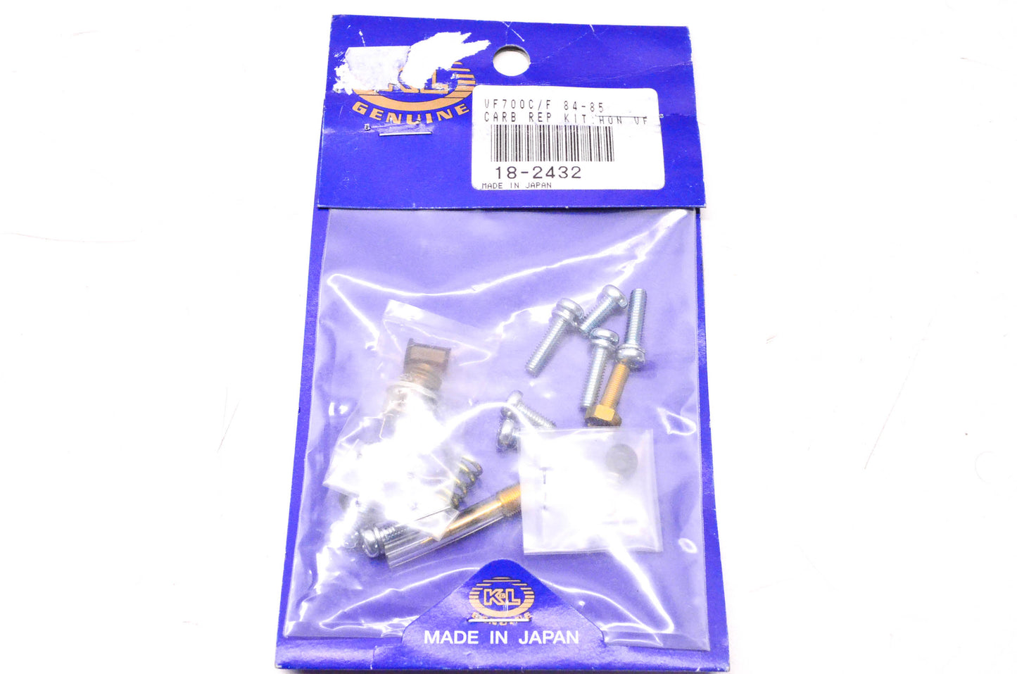 K&L 18-2432 Incomplete Carburetor Repair Kit NOS
