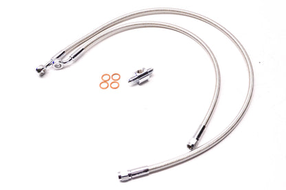 Magnum 1741-1064 Braided Brake Line Kit NOS