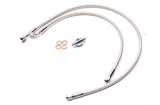 Magnum 1741-1064 Braided Brake Line Kit NOS