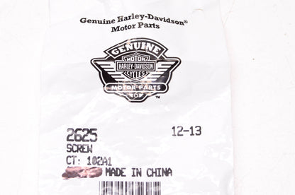 New OEM Harley-Davidson 2625 Pozidriv Pan Head Screw Qty 5 NOS