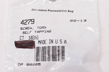 New OEM Harley-Davidson 4279 Torx Self Tapping Screw Qty 4 NOS