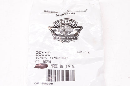 New OEM Harley-Davidson 2611C Timer Cup Screw NOS