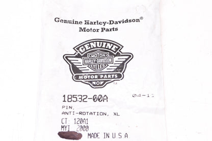 New OEM Harley-Davidson 18532-00A Anti-Rotation Rocker Pin NOS