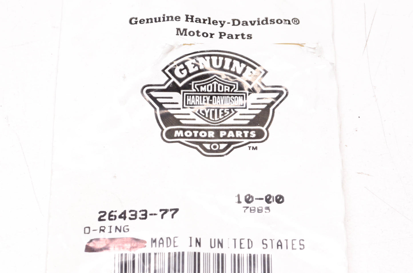 New OEM Harley-Davidson 26433-77 O-Ring Qty 6 NOS