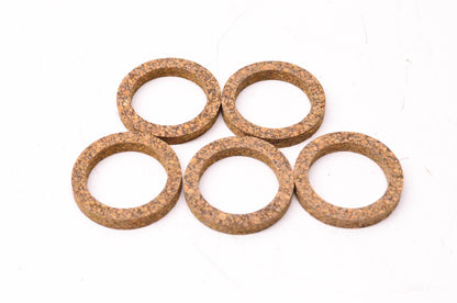 Aftermarket 17955-48 AM Harley Lower Push Road Cover Cork Washers Qty 5 NOS