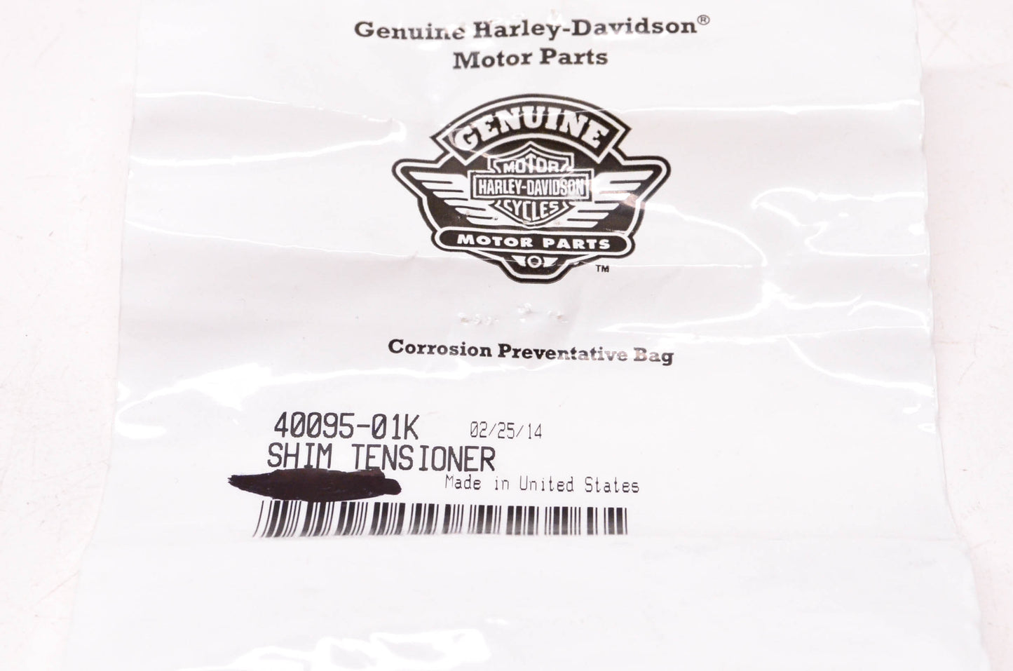 New OEM Harley-Davidson 40095-01K Shim Tensioner Qty 4 NOS