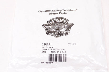 New OEM Harley-Davidson 10398 Retention Clip NOS