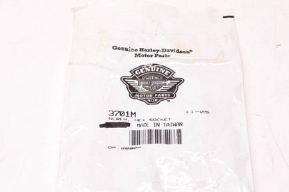 New OEM Harley-Davidson 3701M Hex Socket Screw NOS