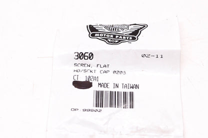 New OEM Harley-Davidson 3060 Flat Screw Qty 3 NOS