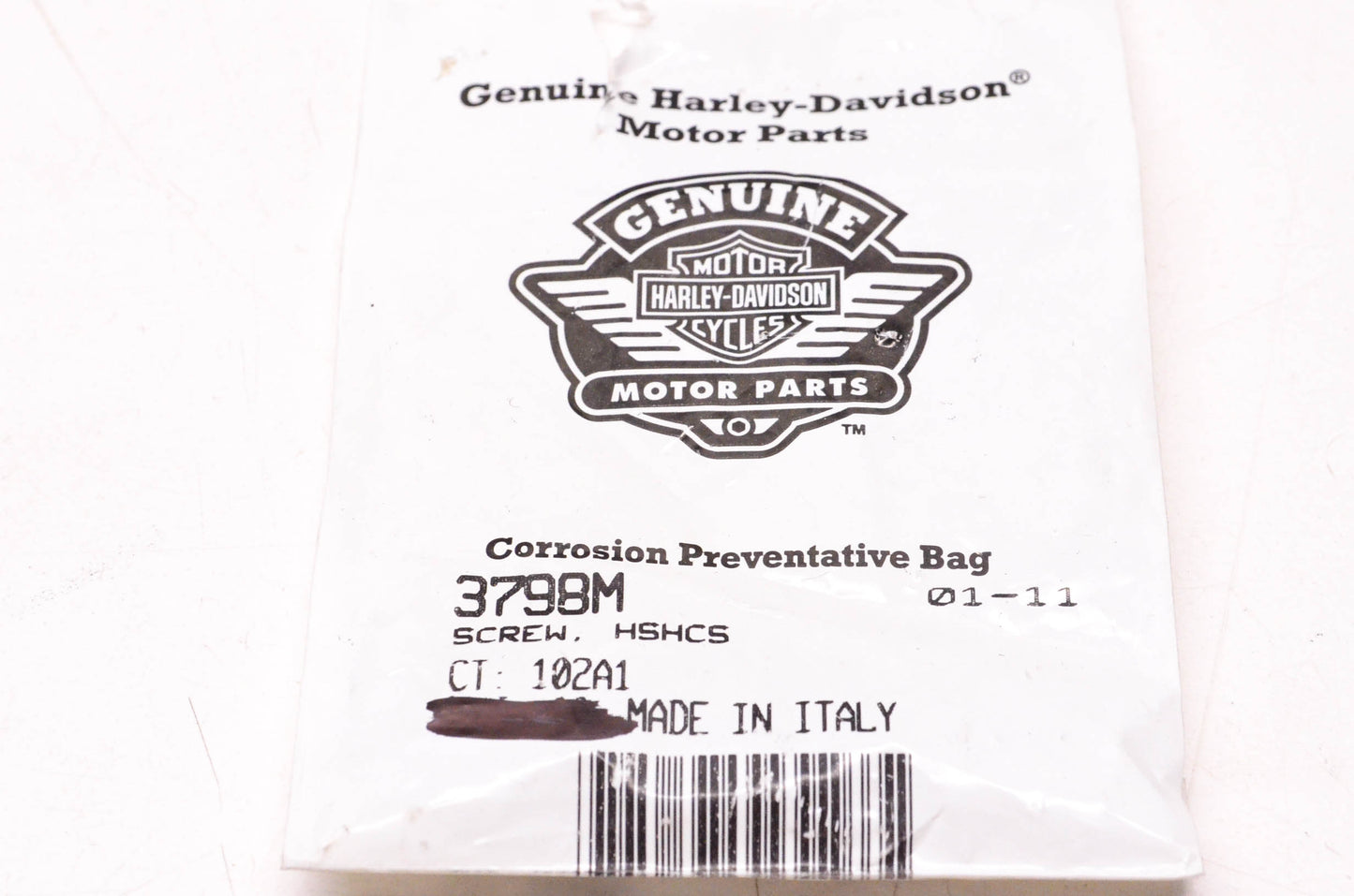 New OEM Harley-Davidson 3798M Screw NOS