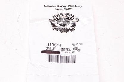 New OEM Harley-Davidson 11934A Intake Tube Gasket NOS