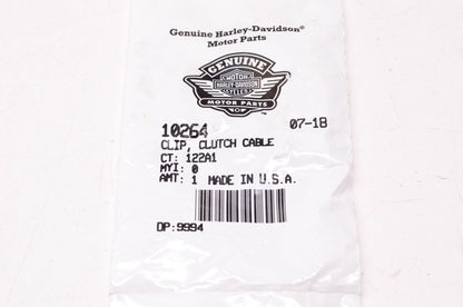 New OEM Harley-Davidson 10264 Clutch Cable Clip NOS