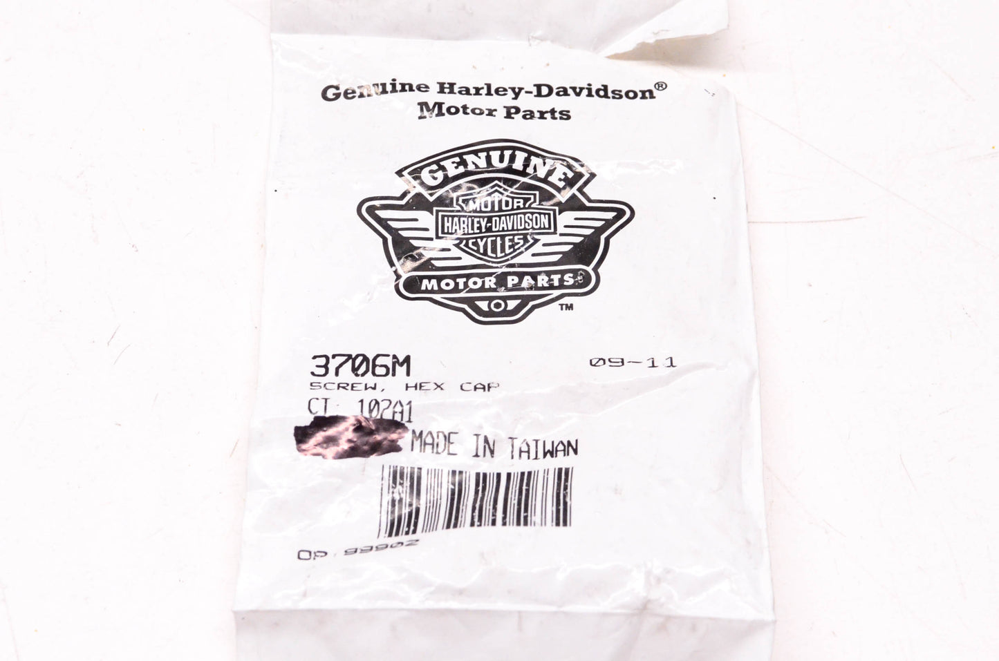 New OEM Harley-Davidson 3706M Hex Cap Screw NOS