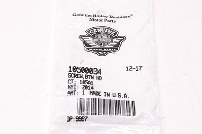 New OEM Harley-Davidson 10500034 Button Head Screw NOS