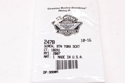 New OEM Harley-Davidson 2478 Torx Screw NOS