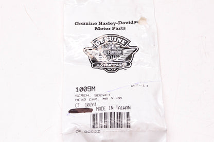 New OEM Harley-Davidson 1009M Hex Socket Screw Qty 3 NOS
