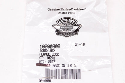 New OEM Harley-Davidson 10200308 Flange Screw NOS