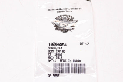 New OEM Harley-Davidson 10200094 Hex Socket Screw NOS