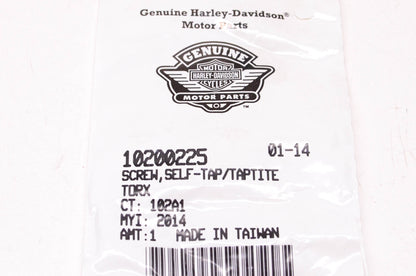 New OEM Harley-Davidson 10200225 Self-Tap Torx Screw NOS