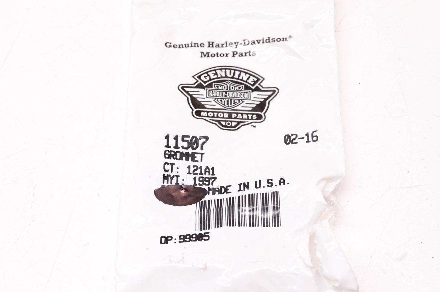 New OEM Harley-Davidson 11507 Grommet NOS