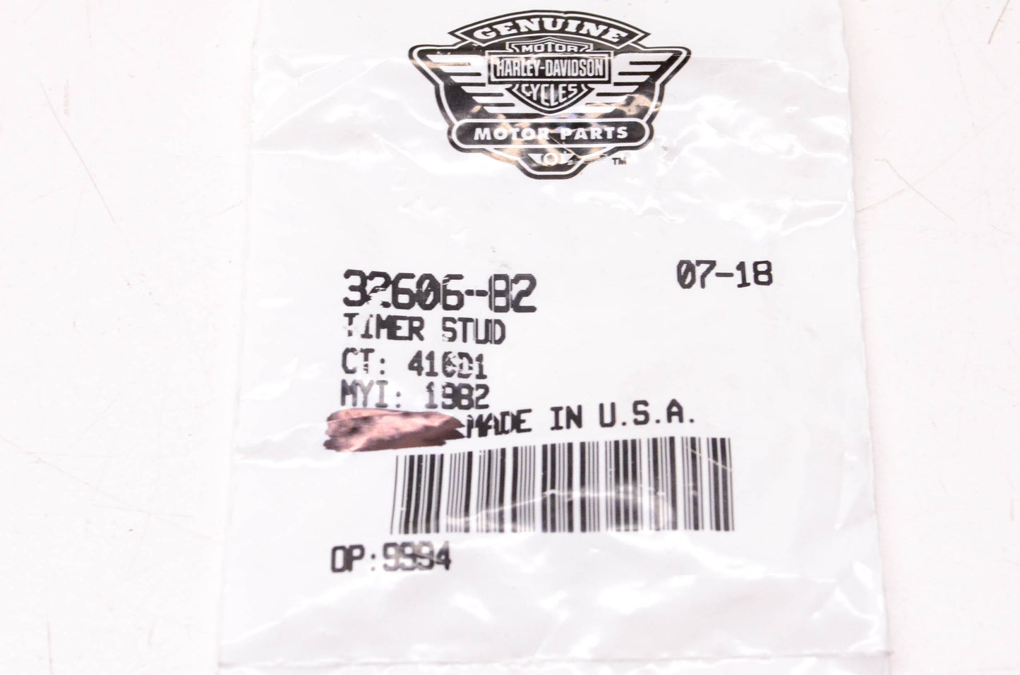 New OEM Harley-Davidson 32606-82 Timer Stud NOS
