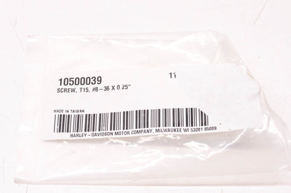 New OEM Harley-Davidson 10500039 Torx Head Screw NOS