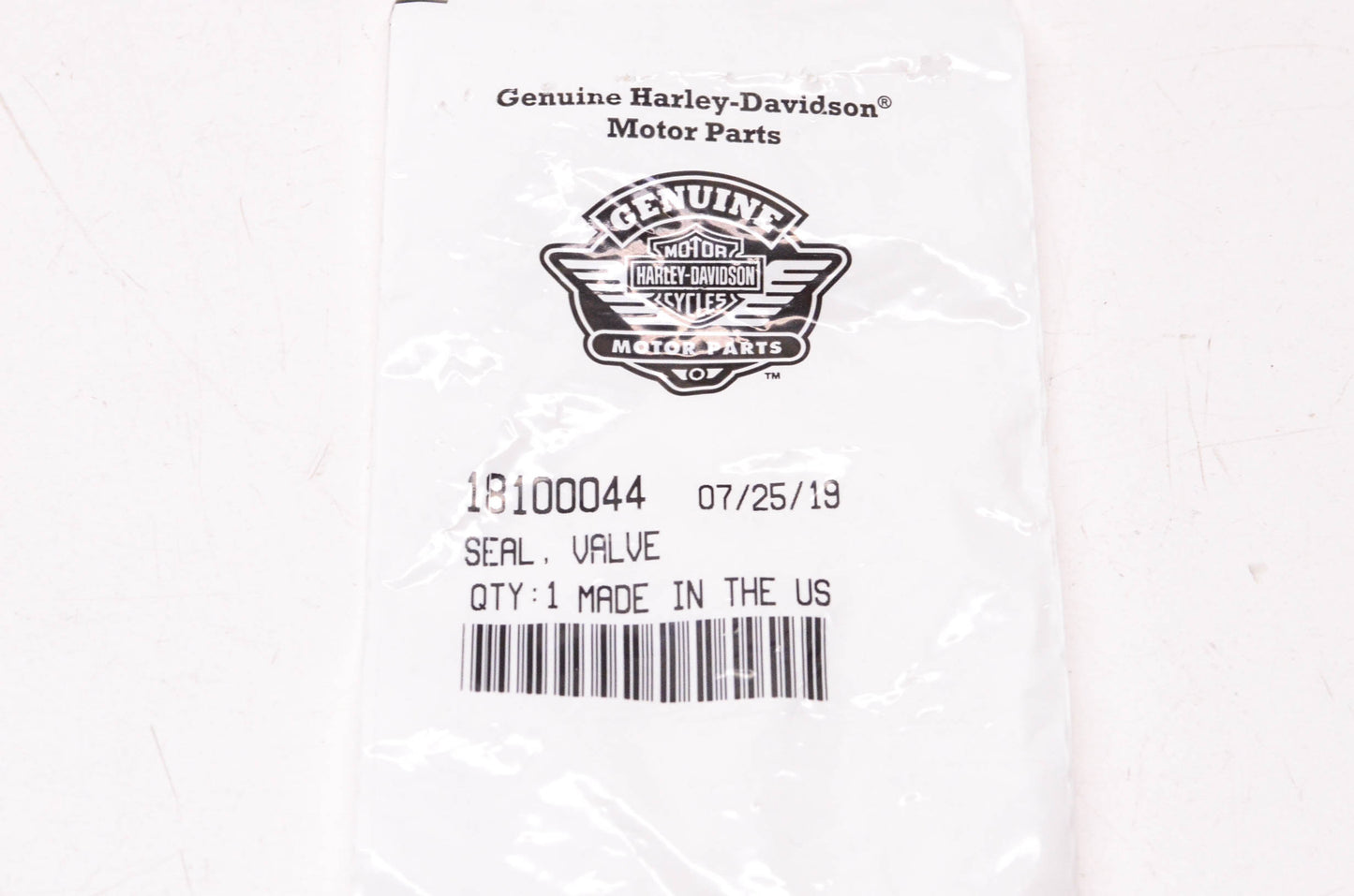 New OEM Harley-Davidson 18100044 Valve Seal NOS