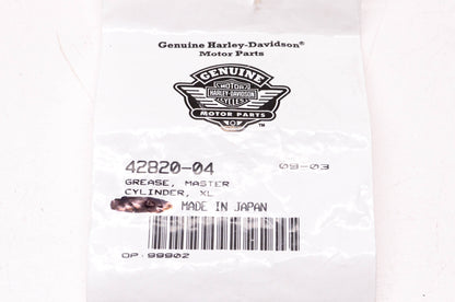 New OEM Harley-Davidson 42820-04 Master Cylinder Grease NOS