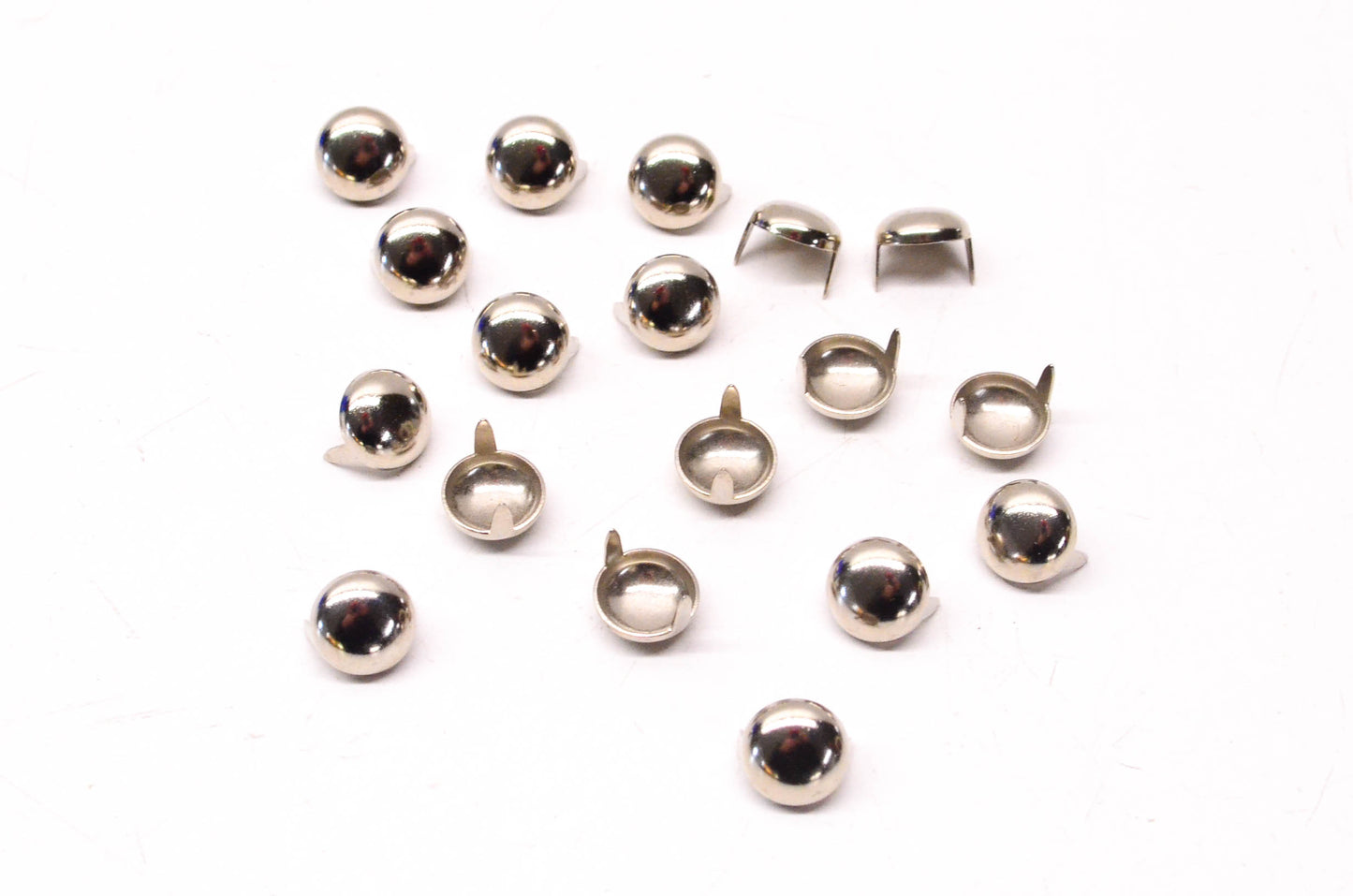 Aftermarket 93024-88 1/2" Chrome Round Deco Spot Qty 18 NOS