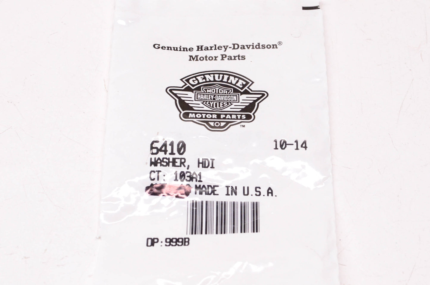 New OEM Harley-Davidson 6410 HDI Washer Qty 10 NOS