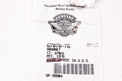 New OEM Harley-Davidson 67070-76 Grommet NOS