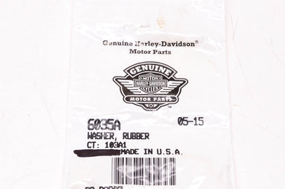 New OEM Harley-Davidson 6035A Rubber Washer Qty 2 NOS