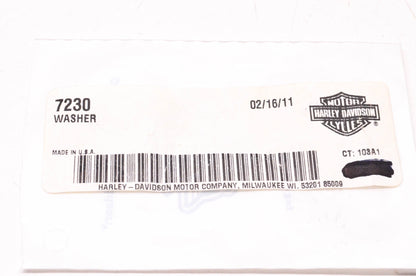 New OEM Harley-Davidson 7230 Washer Qty 2 NOS