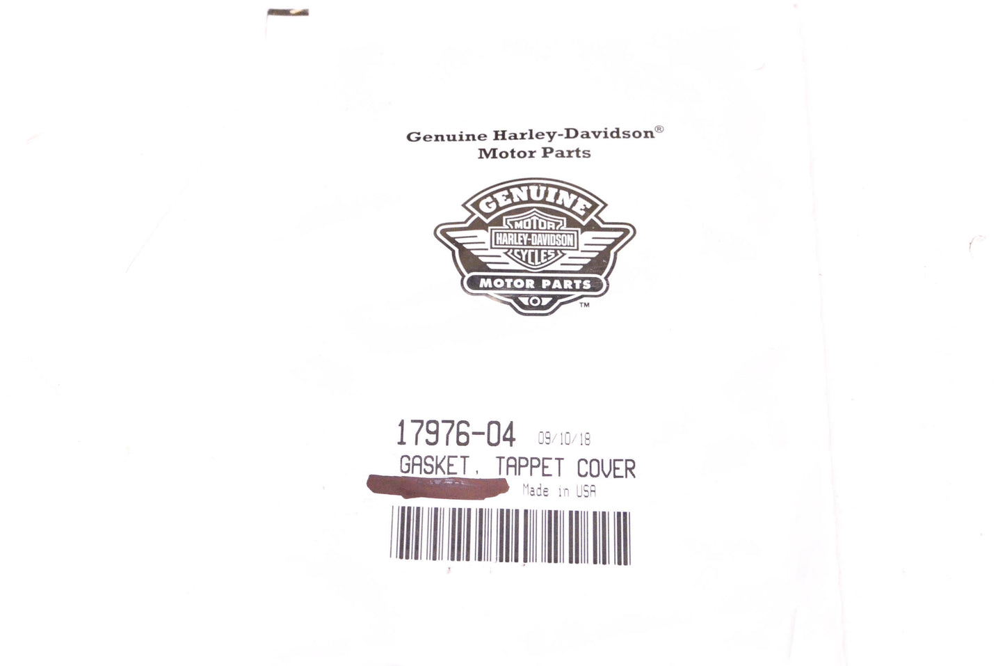 New OEM Harley-Davidson 17976-04 Tappet Cover Gasket NOS