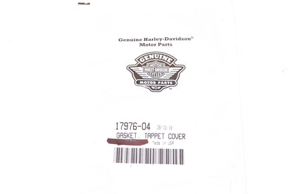 New OEM Harley-Davidson 17976-04 Tappet Cover Gasket NOS
