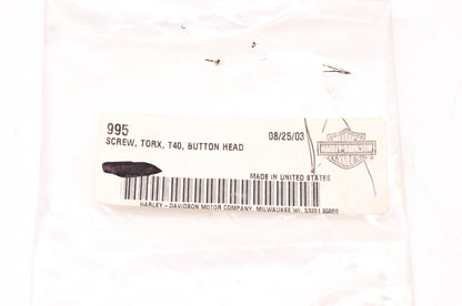 New OEM Harley-Davidson 995 Button Head Torx Screw NOS