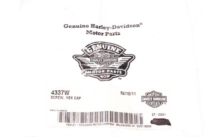 New OEM Harley-Davidson 4337W Hex Cap Screw NOS