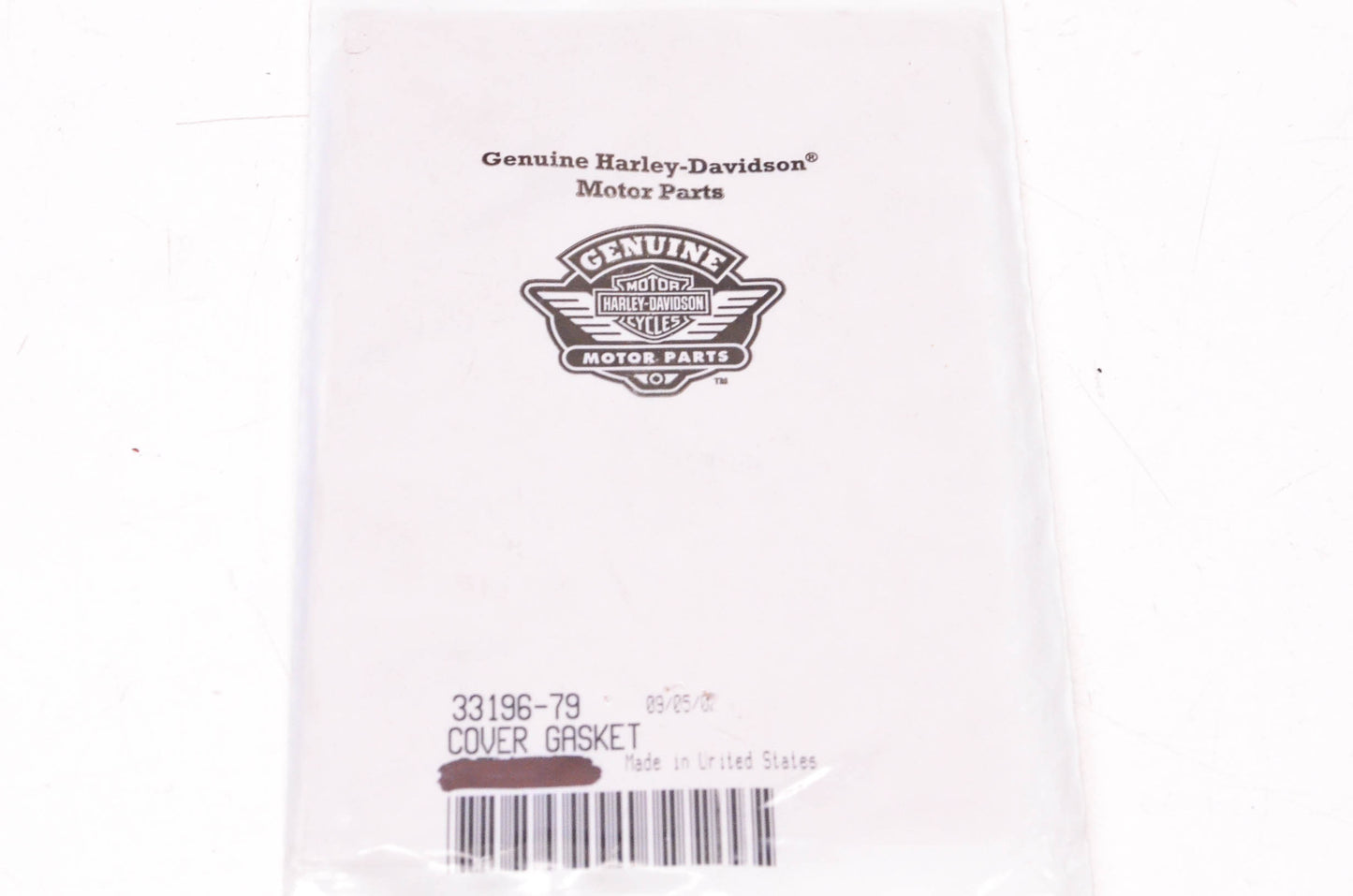 New OEM Harley-Davidson 33196-79 Side Shift Shaft Cover Gasket NOS