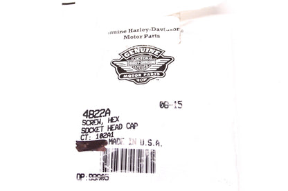New OEM Harley-Davidson 4822A Hex Socket Head Cap Screw NOS