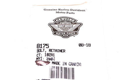 New OEM Harley-Davidson 8175 Retainer Bolt NOS