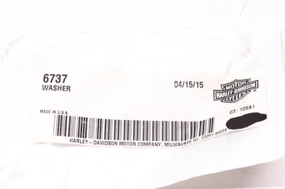 New OEM Harley-Davidson 6737 Washer Qty 4 NOS