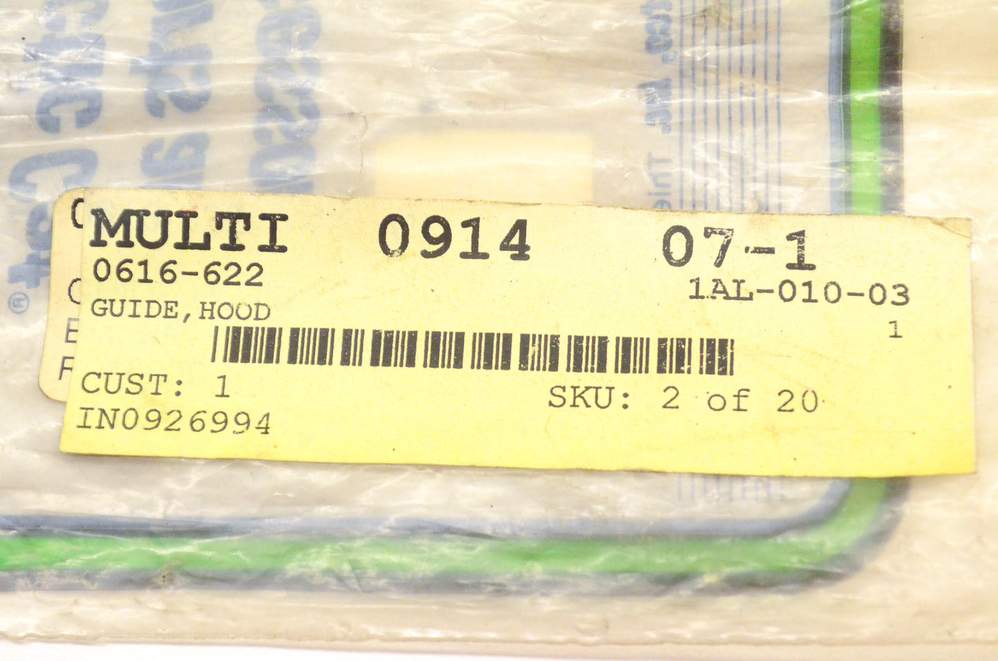 New OEM Arctic Cat 0616-622 Hood Guide NOS