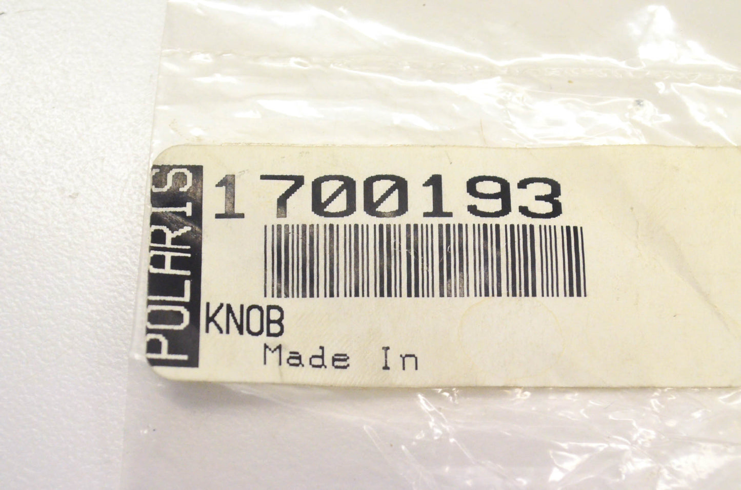 New OEM Polaris 1700193 Knob NOS