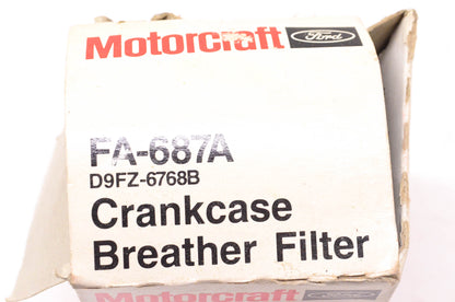 Motorcraft FA-687A, D9FZ-6768B Crankcase Breather Filter NOS